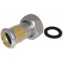 Comprar Racor Inoxidablee Pressfitting 2 Piezas Junta Plana Inoxpres 42 - 1.1/2"-Gas GN23249 al Mejor Precio