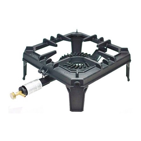 Comprar  Quemador Foker Fundicion Pot: 88 Kw Gas But/Prop. 4 Patas En Fundicion GQ03150 al Mejor Precio