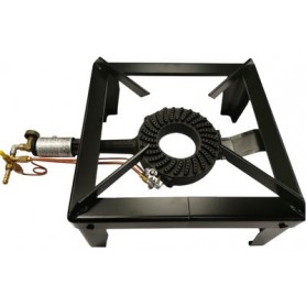Comprar  Quemador Foker Industrial Con Patas Fundicion Valvula . Seguridad d A Termopar Y Piloto GQ03156 al Mejor Precio