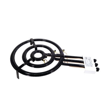 Comprar Paellero Circular 3 Fuegos Diam. 65 Mod. B640P Glp Y Termopar Conex. M 1/2" Pot. 1931 Kw GQ05023 al Mejor Precio