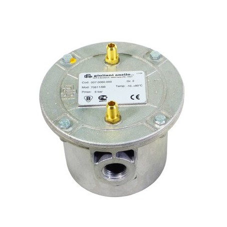 Comprar Filtro Para Gas Mod. 70611/ 6B Pmax: 6 Bar 1/2" Ros. GR11035 al Mejor Precio