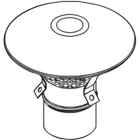 Comprar Terminal De Techo Inoxidablee Ø80 Mm GX25561 al Mejor Precio