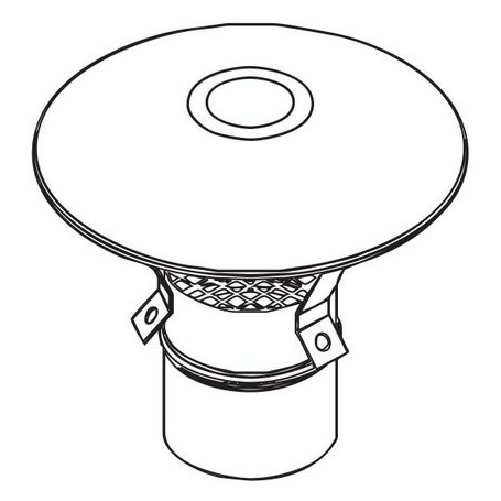 Comprar Terminal De Techo Inoxidablee Ø80 Mm GX25561 al Mejor Precio