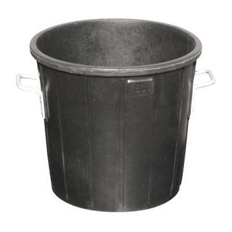 Comprar Cubo Basura De Goma Con Tapa 50L. MT22250 al Mejor Precio
