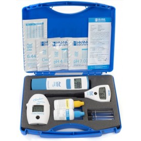 Comprar Maletín Electricorolisis Salina Hi7014 Cloro Libre + Hi981014 Phmetro + Hi983024 Tds PS08106 al Mejor Precio