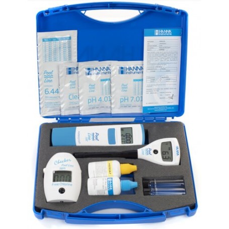 Comprar Maletín Electricorolisis Salina Hi7014 Cloro Libre + Hi981014 Phmetro + Hi983024 Tds PS08106 al Mejor Precio