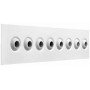 Comprar Kis-Ar 1X700 (Pm) Difusor Lineal Con Microtoberas Lacado Blanco Y Puente Montaje RB83054 al Mejor Precio