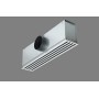 Comprar Lrt-Ari 3 X1000 Difusor Lineal Con Remate Izquierda Para Retorno Con Plenum Y Filtro K8 Lacado Blanco RB85512 al Mejor P