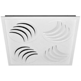 Comprar Play-Klin 600 Difusor Cuadrado Modulos Orientables Lac.Blanco RM60641 al Mejor Precio