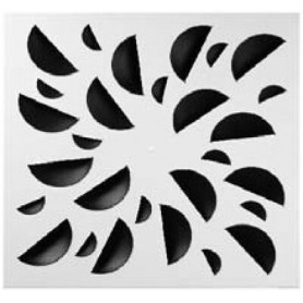 Comprar Nex-S/T24 600 Difusor Con Bordes Escalonados Lac. Blanco Y Elementos Difusion En Abc Negro RM62713 al Mejor Precio