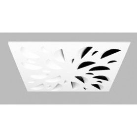 Comprar Nex-C 625 Difusor Circular Lac. Blanco Con Elementos De Difusion En Abs Negro RM62751 al Mejor Precio