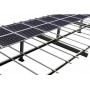 Comprar Pérgola Basic E-Carpot Park Sur Modular 2 Plazas 5000X5600 Soporte Sobre Correas SF05300 al Mejor Precio