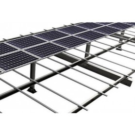 Comprar Pérgola Basic E-Carpot Park Sur Modular 2 Plazas 5000X5600 Soporte Sobre Correas SF05300 al Mejor Precio