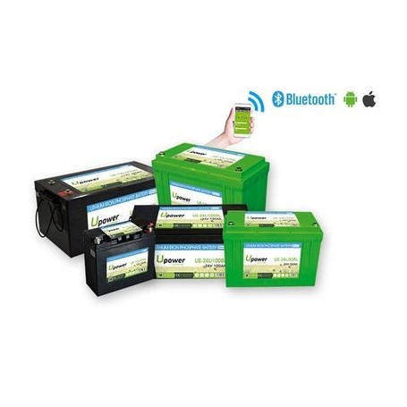 Comprar Batería De Litio Monobloque De 12V Carga Universal Y Bluetooth 22Ah 95%Dod SF07220 al Mejor Precio