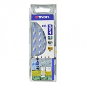 Comprar Set Brocas Multiuso 5Pz. Din 8039 E-5 171736 Tivoly al Mejor Precio