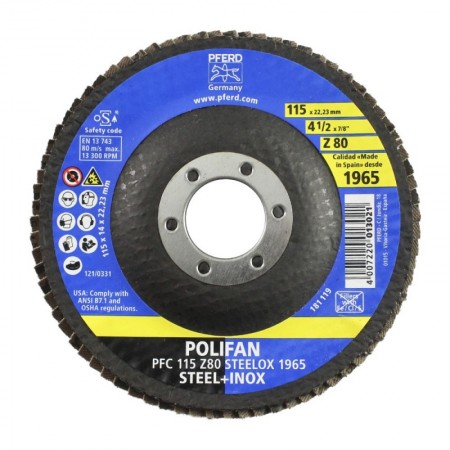 Comprar Disco Polifan 115 -80 Laminado Circonio 17120 Caballito al Mejor Precio
