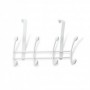 Comprar Colgador Sobrepuerta 4 Ganchos Dobles Blanco B-1 219356 Inofix al Mejor Precio