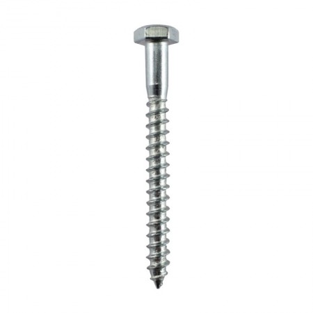 Comprar Tornillo Tirafondo Din-571 Zincado 6X80 C/100 298208 Lotu al Mejor Precio