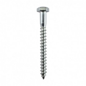 Comprar Tornillo Tirafondo Din-571 Zincado 7X60 C/100 298216 Lotu al Mejor Precio