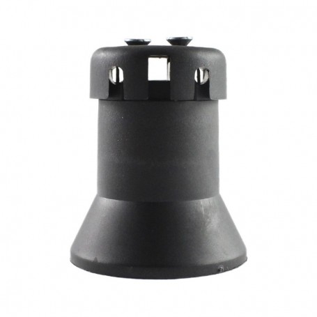 Comprar Portalamparas E-27 4A Feria Negro 222266 Solera al Mejor Precio