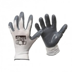 Comprar  Guante Nylon Nitrilo Gris T-10 Par 28004 Faherma al Mejor Precio