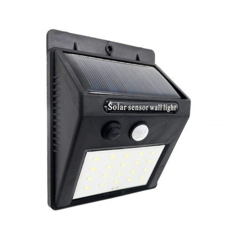 Comprar Aplique Solar 5000K Kira Negro 200 Lm 230579 Fabrilamp al Mejor Precio