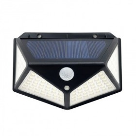 Comprar Aplique Solar 6000K Kira Negro 450Lm 230578 Fabrilamp al Mejor Precio