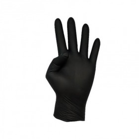 Comprar Guante Nitrilo Negro Mediano Caja 20 153026 Bayeco al Mejor Precio