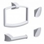 Comprar Accesorios Baño Smart Blanco 4 Piezas Estuche Tatay 238039 al Mejor Precio