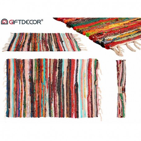 Comprar Alfombra Jarapa 60X90 Cm 59907 Giftdecor 022072 al Mejor Precio