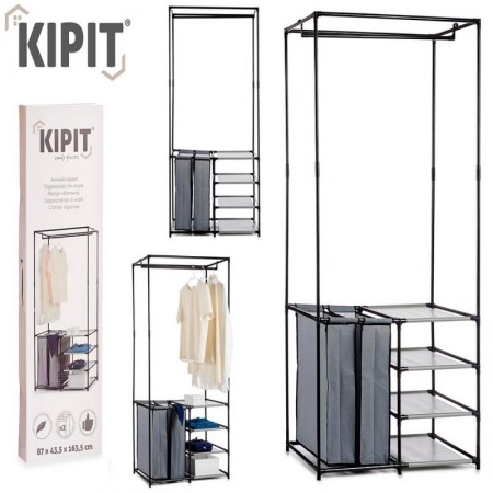 Comprar Armario Abierto Cesto 87X43,5X163,5 Cm Kipit 208065 al Mejor Precio