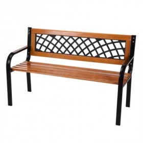 Comprar Banco Madera Metal 118X50 Cm Importacion 206827 al Mejor Precio