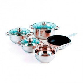 Comprar Bateria Cocina Bochum 8 Elementos 5 Piezas Quid 001503 al Mejor Precio