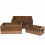 Comprar Cajas Madera Mango 30+28+23 Cm Lote 3 Importacion 144266 al Mejor Precio