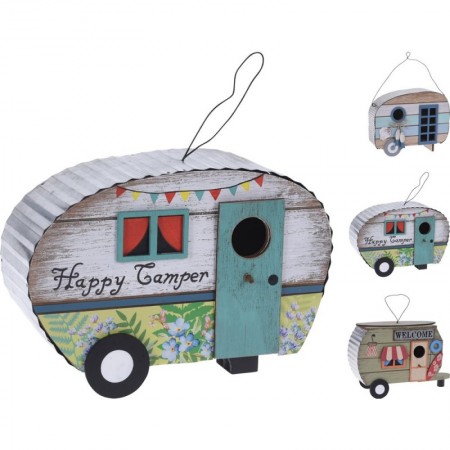 Comprar Casa Pajaros Caravana 20Cm Surtida Importacion 143692 al Mejor Precio
