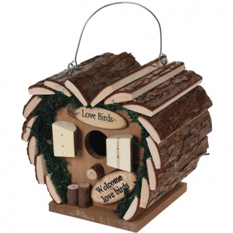 Comprar Casa Pajaros Corteza Love Birds Importacion 143513 al Mejor Precio