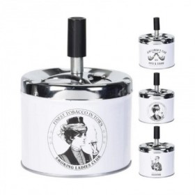 Comprar Cenicero Chapa Automatico 12,5 Cm Surtido Importacion 019368 al Mejor Precio