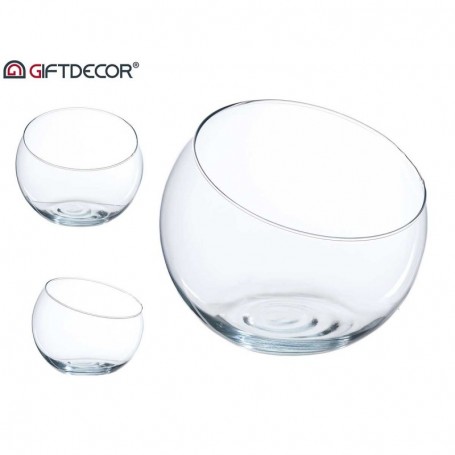 Comprar Centro Cortado Vidrio 16,5X14 Cm Giftdecor 020500 al Mejor Precio