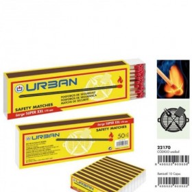 Comprar Cerillas Fosforos 17 Cm Caja 50 Urban 027012 al Mejor Precio