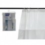 Comprar Cortina Baño Blanca/Transparente 180 Cm Arteregal 173076 al Mejor Precio