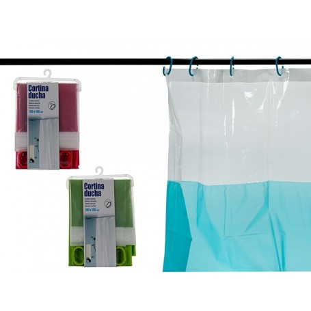Comprar Cortina Baño Blanco/Color 180 Cm Surtida Arteregal 173078 al Mejor Precio