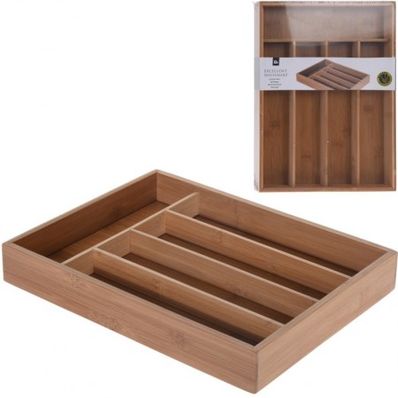 Comprar Cubertero Bambu 35X26 Cm Excellent 024069 al Mejor Precio