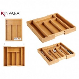 Comprar Cubertero Extensible Bambu 38X29 Cm Kinvara 024040 al Mejor Precio