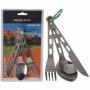 Comprar Cubierto Camping Inoxidable 3 Piezas Blister Redcliff 207080 al Mejor Precio