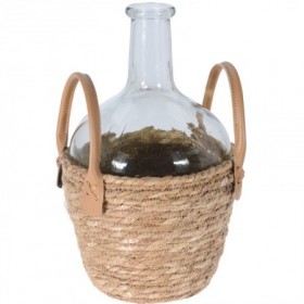Comprar Damajuana En Cesta 31X20X20 Cm Importacion 020349 al Mejor Precio