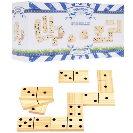 Comprar Domino Gigante Madera 28 Piezas Importacion 205074 al Mejor Precio