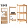 Comprar Estanteria Madera Estrecha 3 Baldas Kipit 017085 al Mejor Precio
