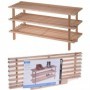 Comprar Estanteria Zapatero Madera 3 Pisos Storage 017064 al Mejor Precio