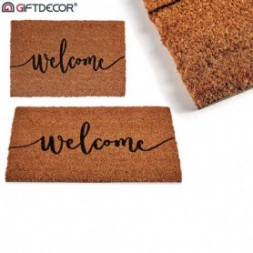 Comprar Felpudo Coco Welcome 60X40 Cm Giftdecor 022000 al Mejor Precio