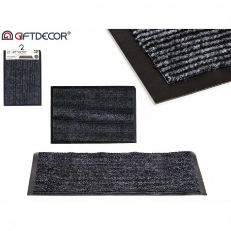Comprar Felpudo Pvc Textil 60X40Cm Giftdecor 022074 al Mejor Precio